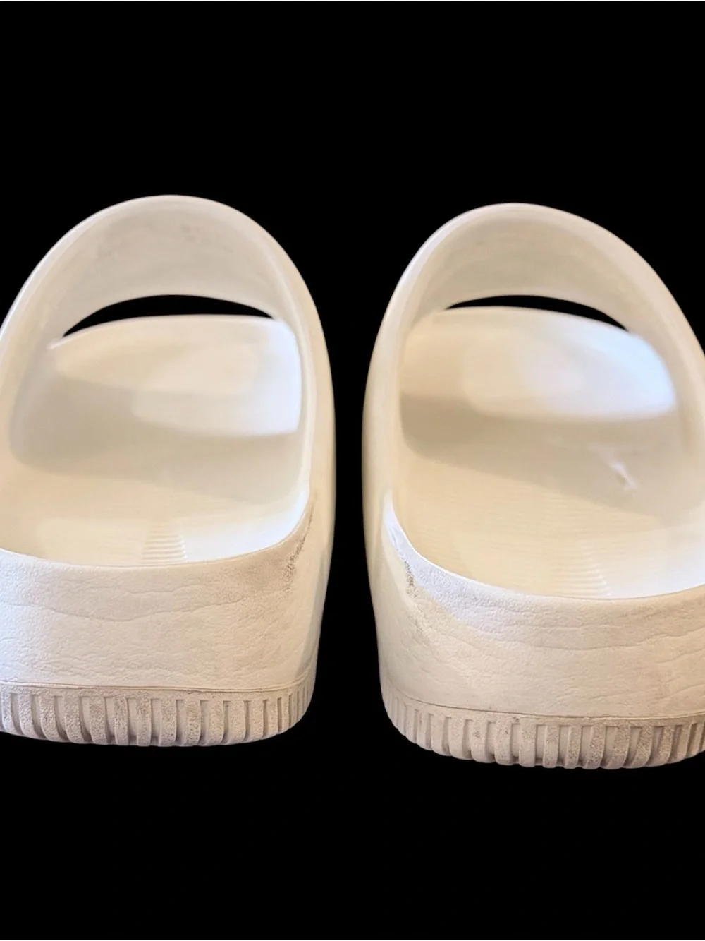 Nike Calm Slides Sail White Women’s Size 7 Comfort Slip On Sandals Casual Mens 6